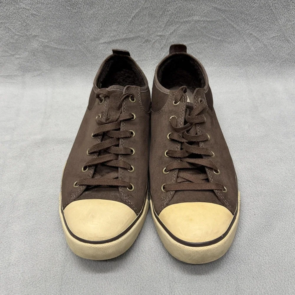 UGG Evera Shoes Womens Size 10‎ Brown Suede Low Top Casual Sneaker 1888
